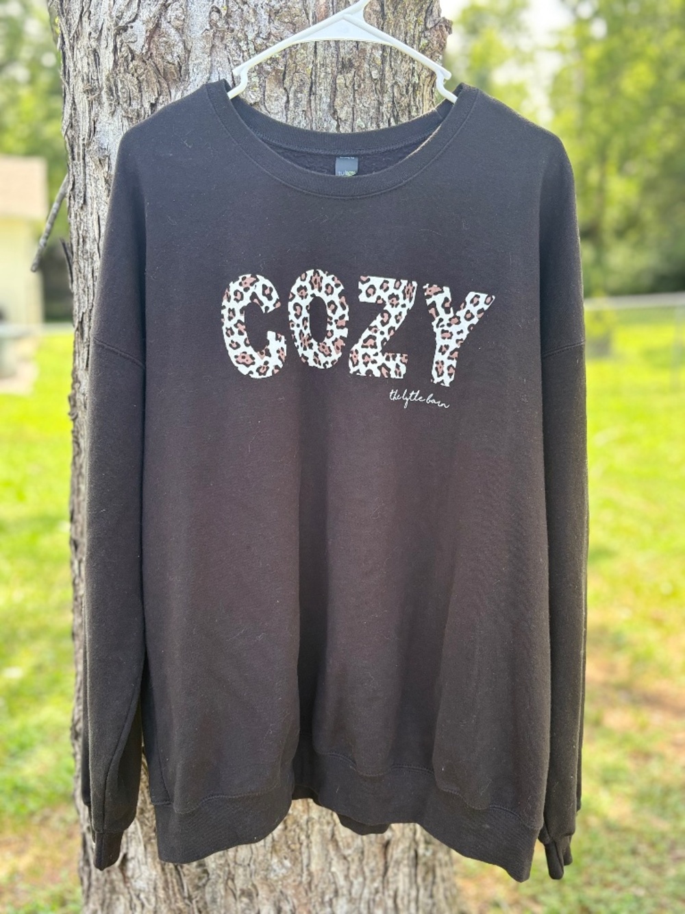 Women’s Sweatshirt *Cozy Leopard*